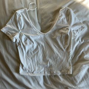 Lululemon White Align T Shirt